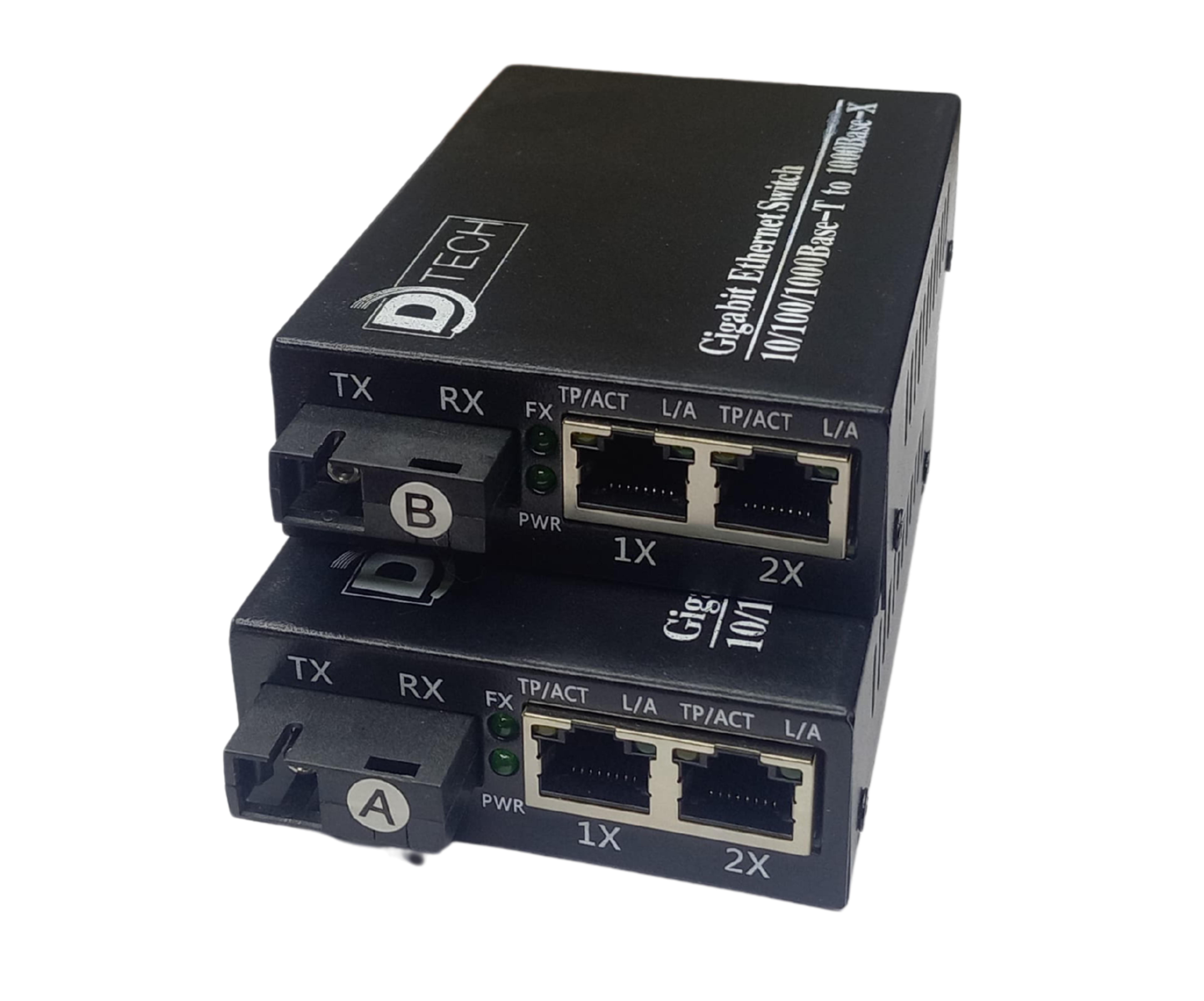 POE Media Converter 1G-1SC-2RJ45 291